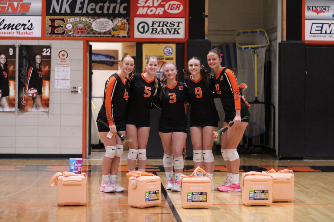 Superb senior sendoff No. 3 Eskymos take control late, earn Senior
